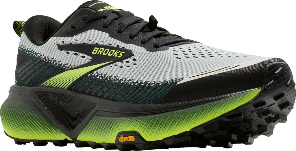 Brooks Men's Cascadia 20 Wide Fit Trail Running Shoes - Grey