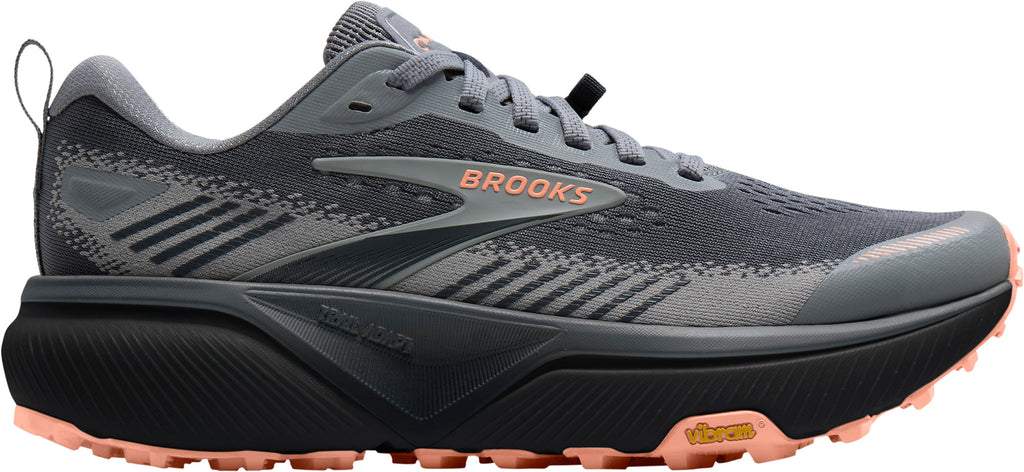Brooks Women's Cascadia 20 Wide Fit Trail Running Shoes - Grey