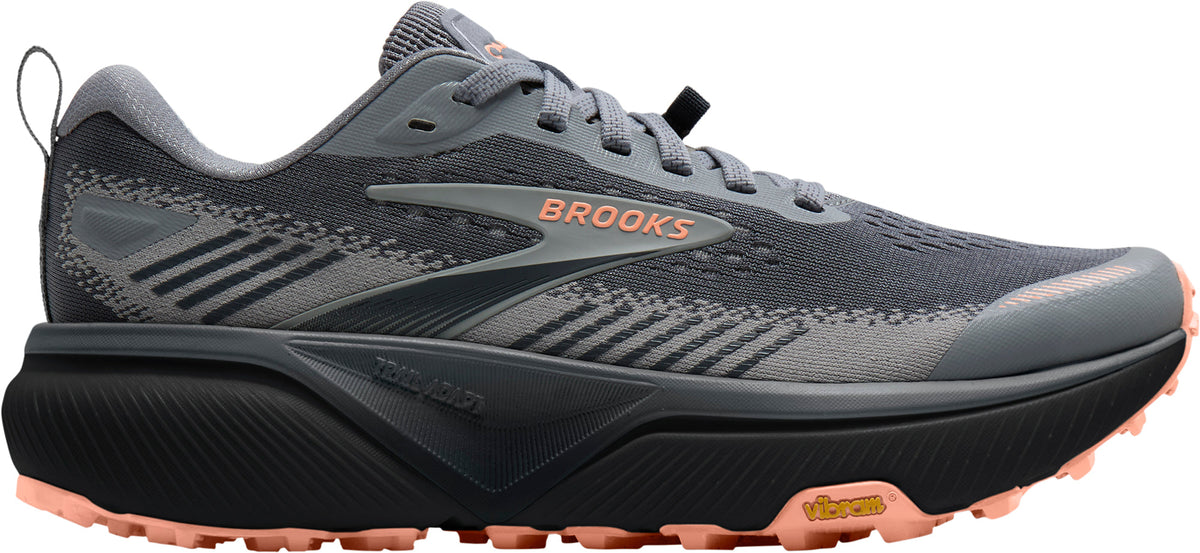 Brooks Women's Cascadia 20 Wide Fit Trail Running Shoes - Grey