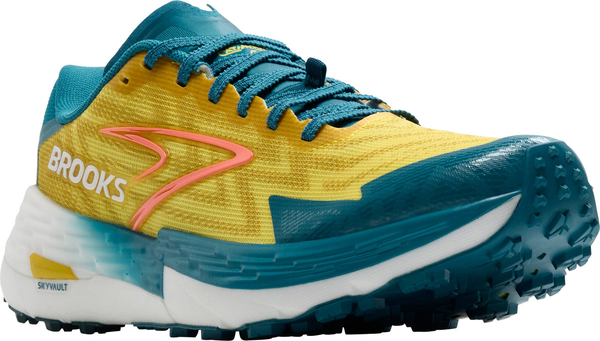 Brooks Men's Catamount 4 Trail Running Shoes - Yellow
