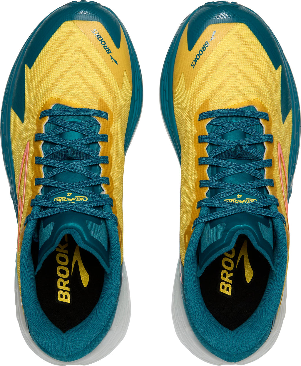 Brooks Men's Catamount 4 Trail Running Shoes - Yellow