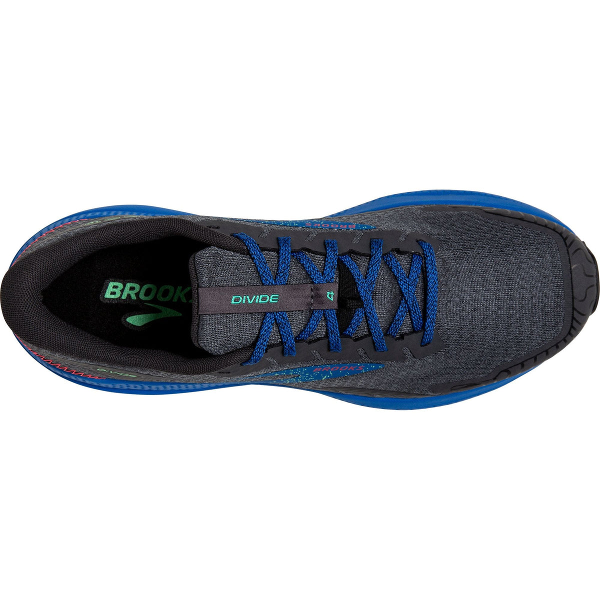 Brooks Men's Divide 4 Trail Running Shoes - Black