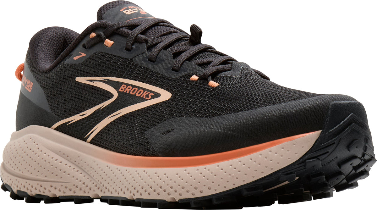 Brooks Women's Divide 6 Trail Running Shoes - Black