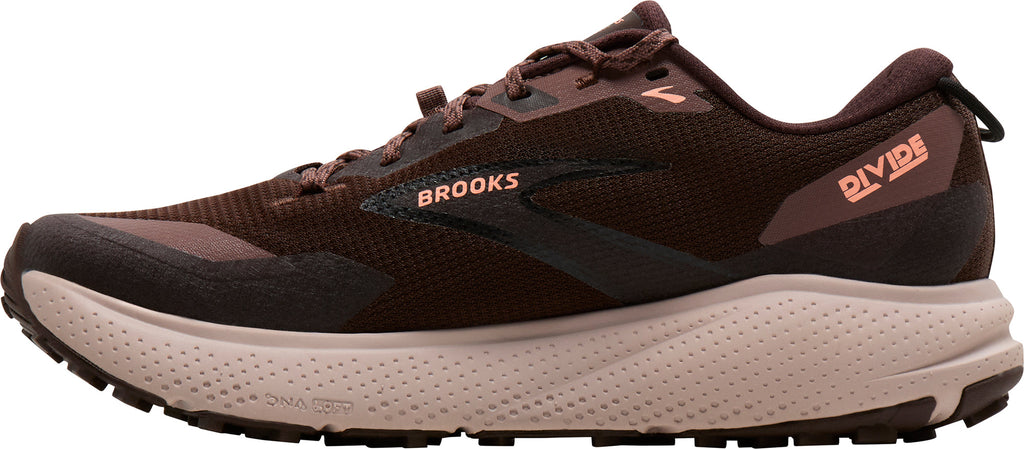 Brooks Women's Divide 6 GORE-TEX Trail Running Shoes - Brown