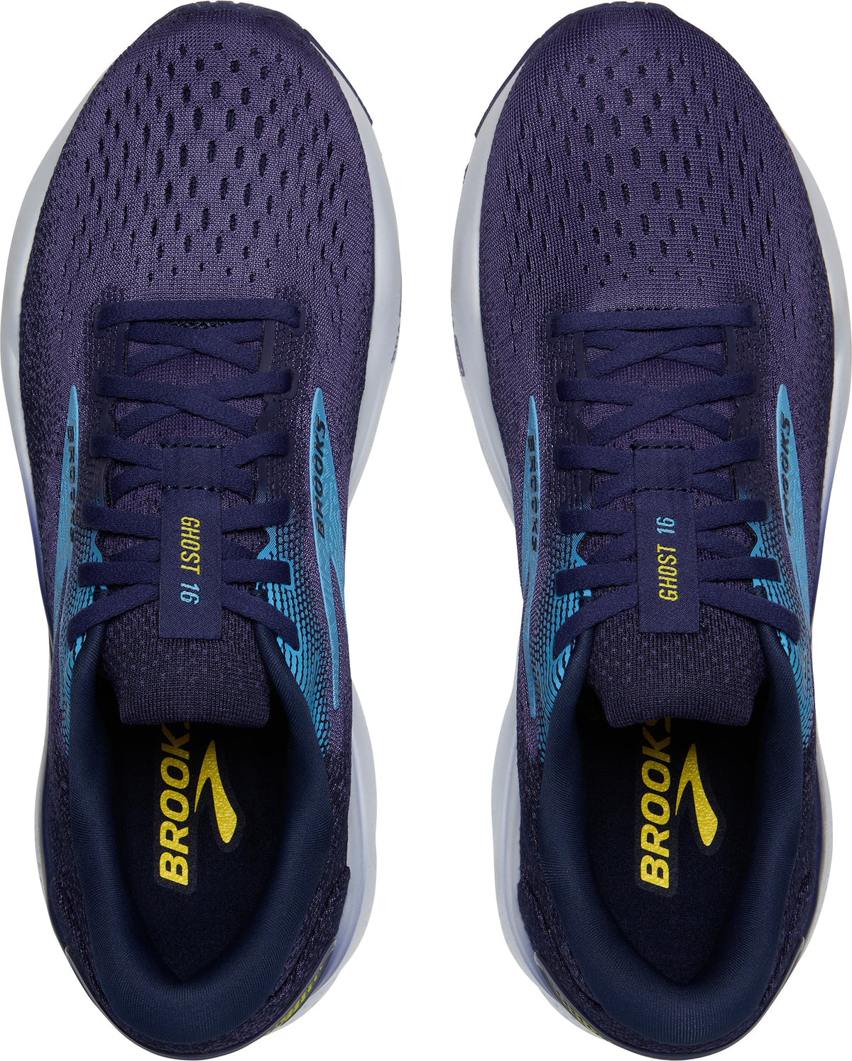 Brooks Men's Ghost 16 Running Shoes - Blue