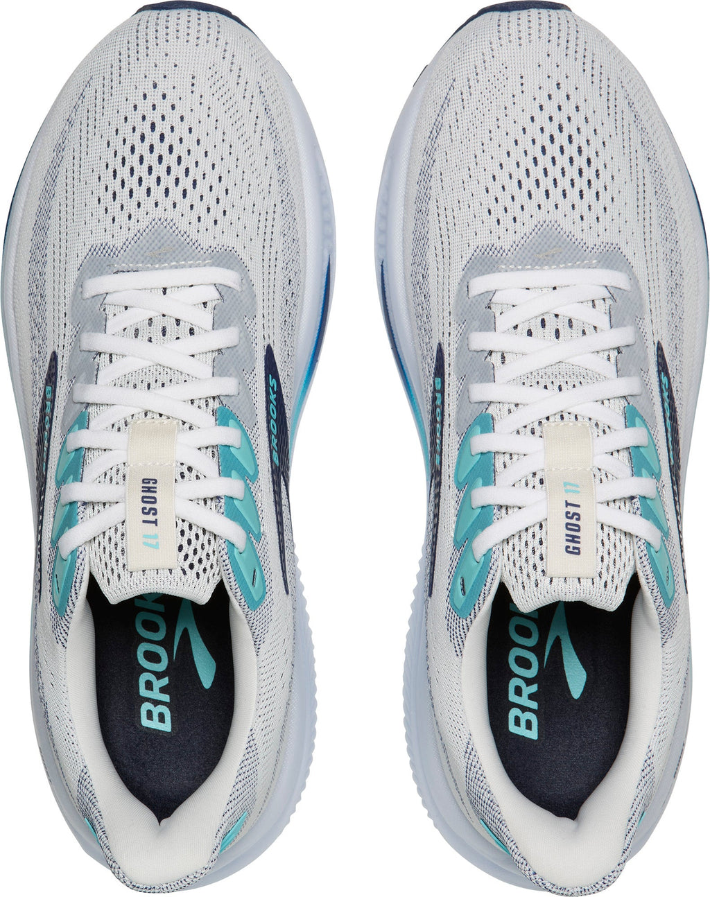 Brooks Men's Ghost 17 Running Shoes - Grey