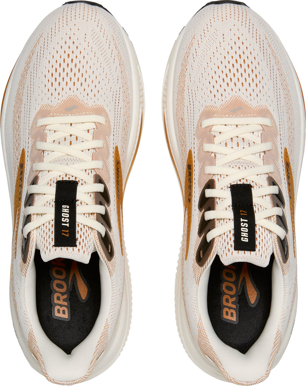 Brooks Men's Ghost 17 Running Shoes - Cream
