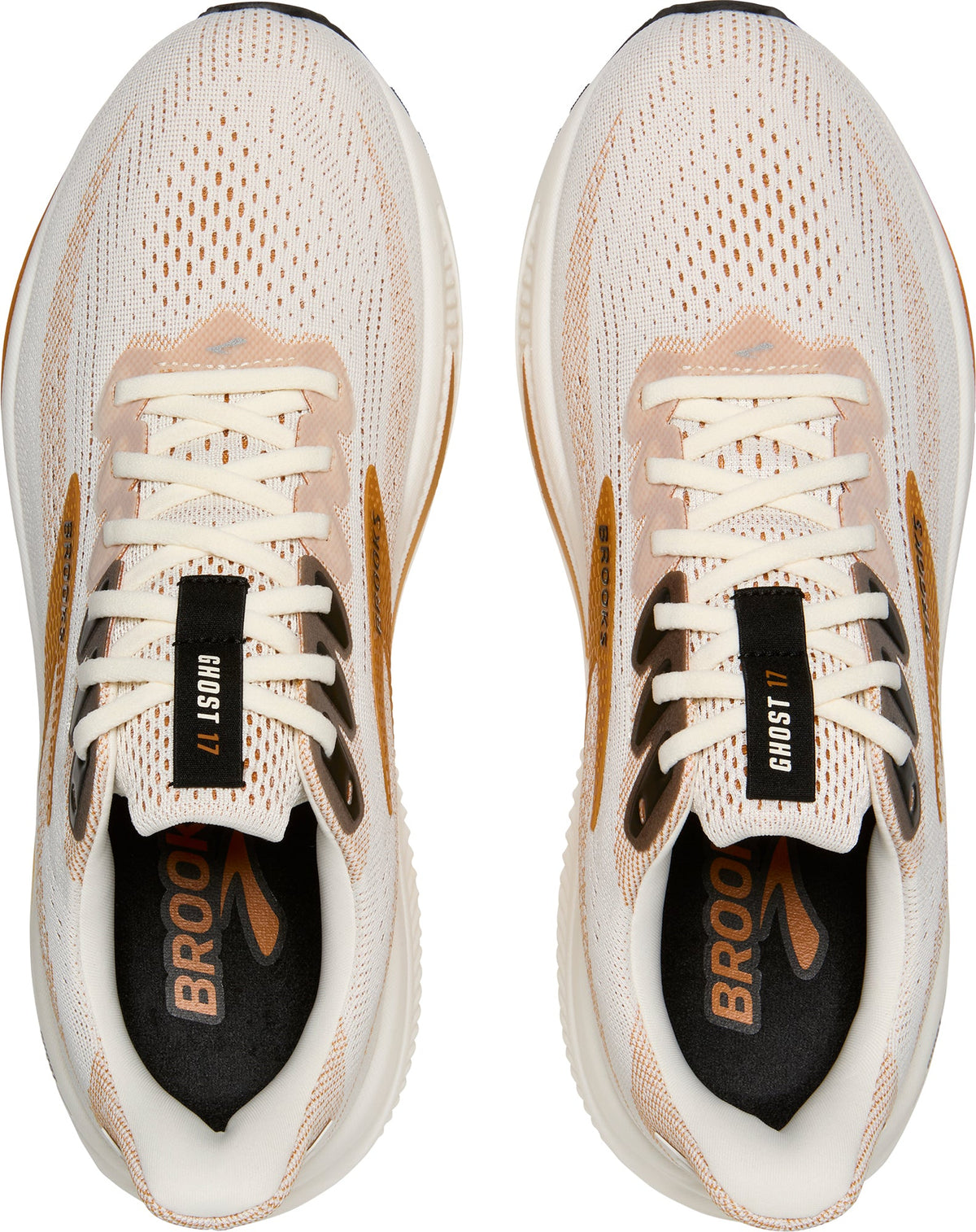 Brooks Men's Ghost 17 Running Shoes - Cream