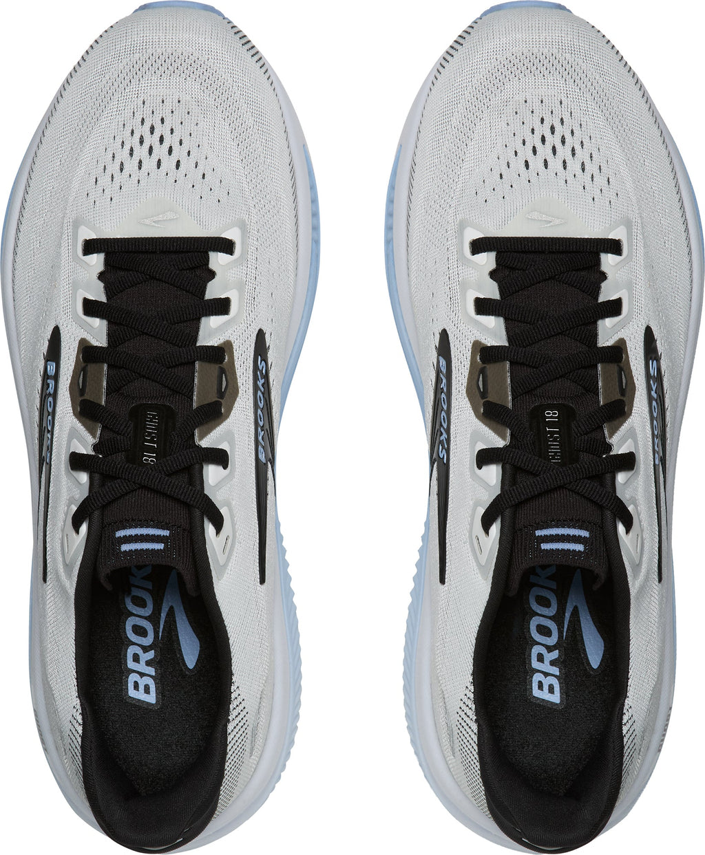 Brooks Men's Ghost 18 Running Shoes - White