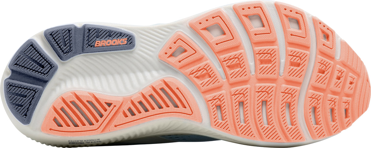 Brooks Women's Ghost 18 Wide Fit Running Shoes - Orange