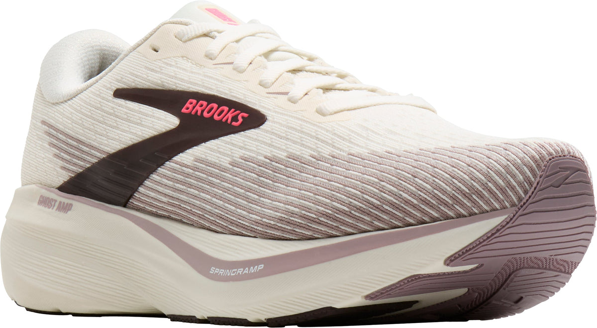 Brooks Women's Ghost AMP Running Shoes - Cream