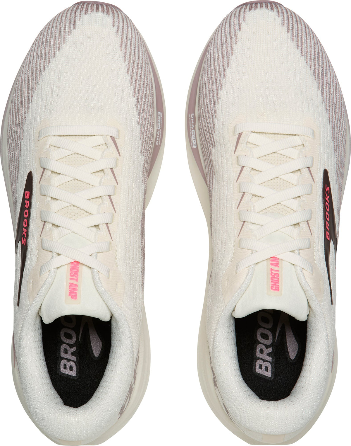 Brooks Women's Ghost AMP Running Shoes - Cream