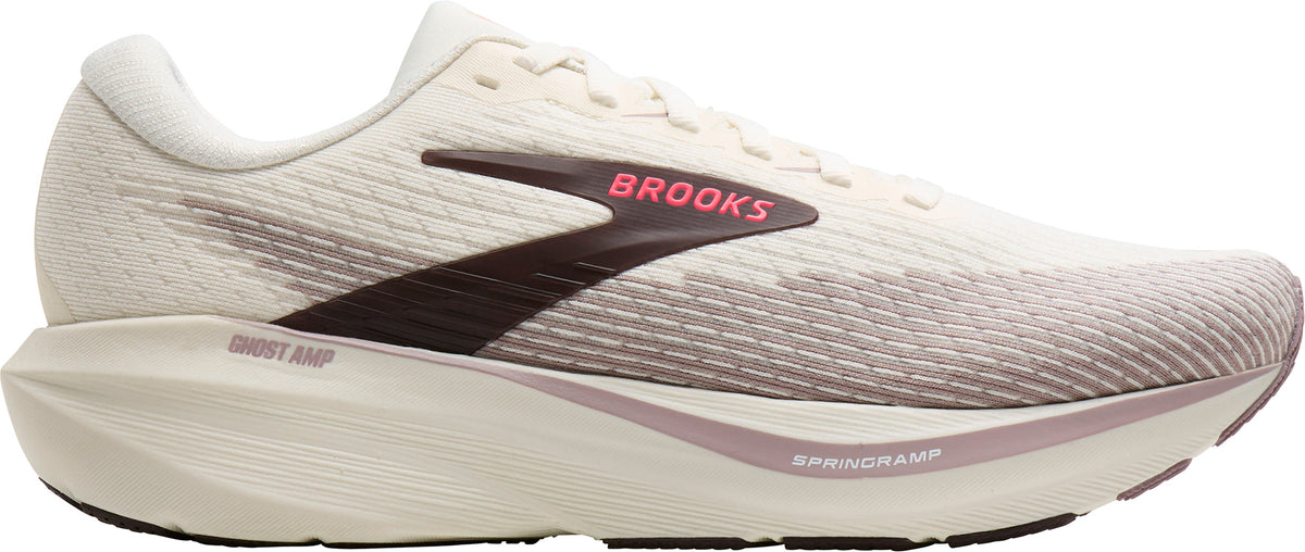 Brooks Women's Ghost AMP Running Shoes - Cream
