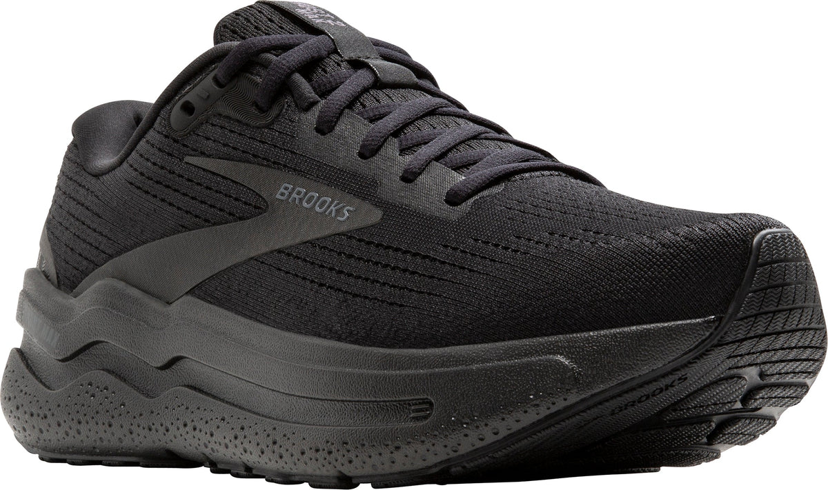 Brooks Men's Ghost Max 2 Wide Fit Running Shoes - Black