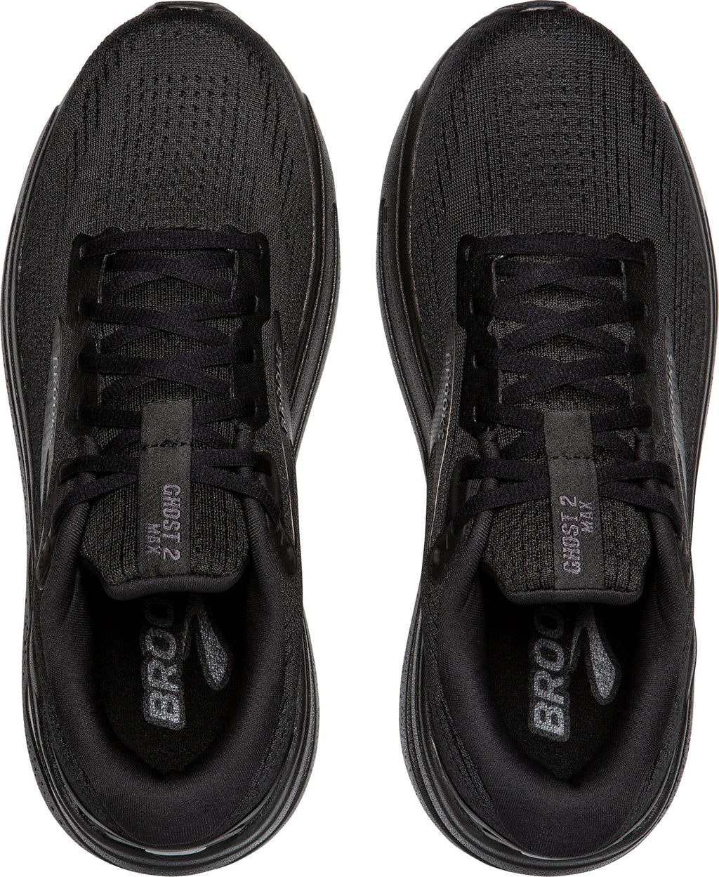 Brooks Women's Ghost Max 2 Wide Fit Running Shoes - Black
