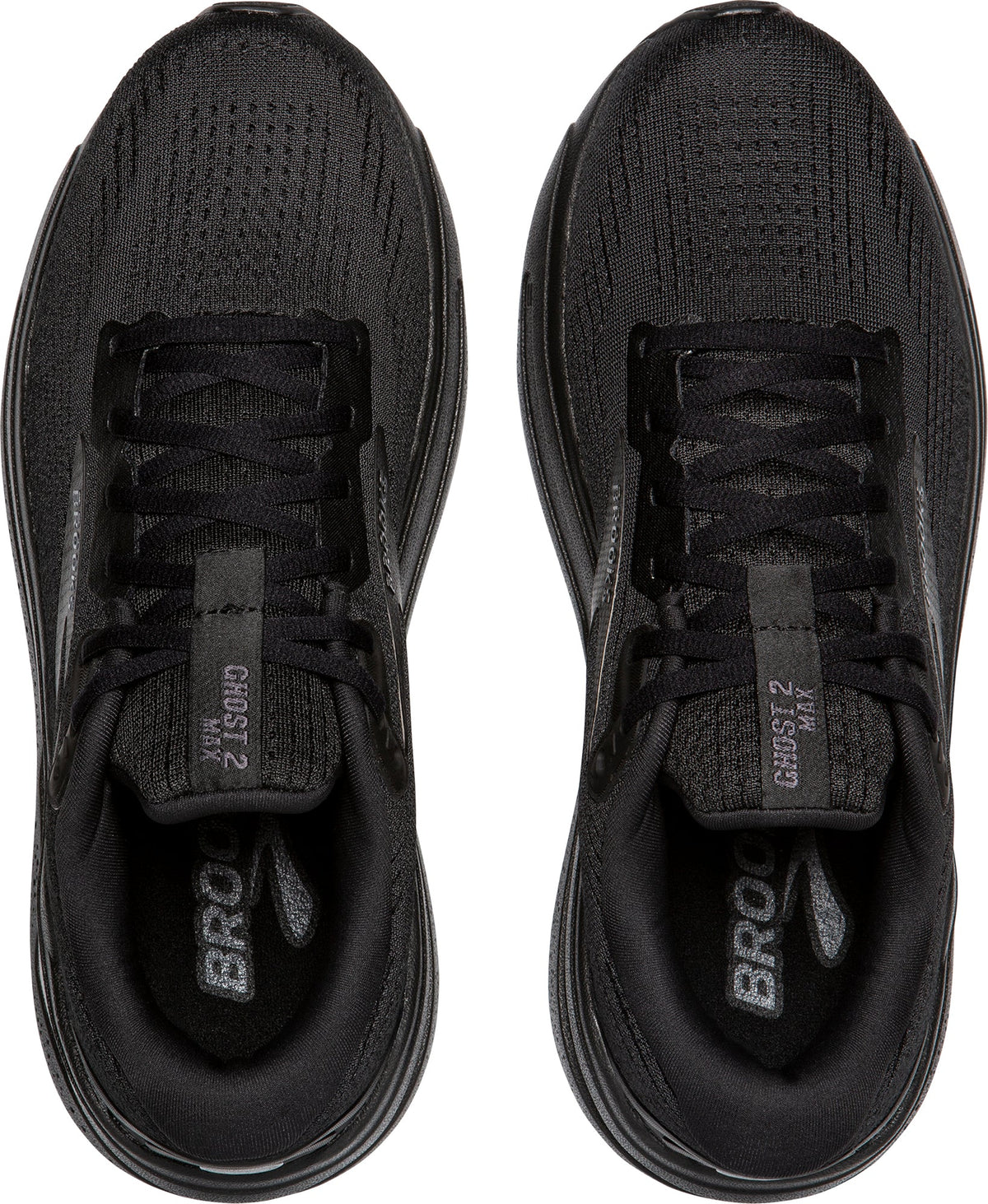 Brooks Women's Ghost Max 2 Wide Fit Running Shoes - Black