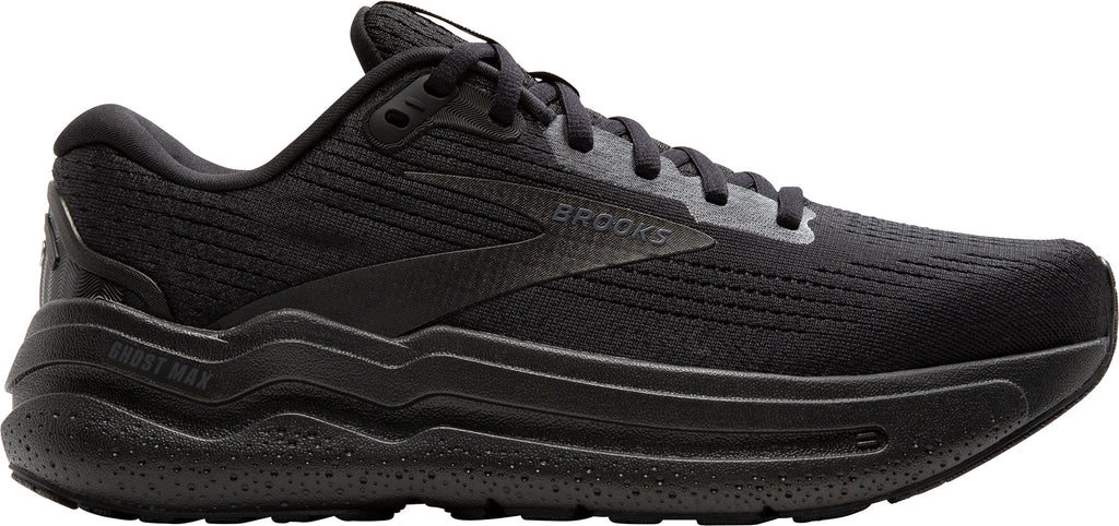 Brooks Women's Ghost Max 2 Wide Fit Running Shoes - Black