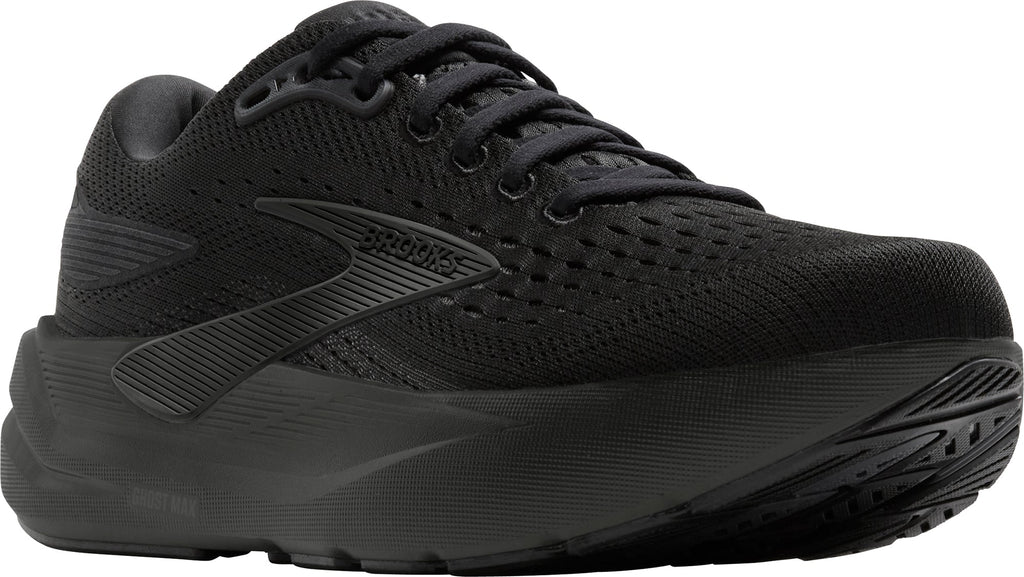 Brooks Men's Ghost Max 3 Wide Fit (2E) Running Shoes - Black