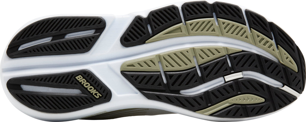 Brooks Men's Ghost Max 3 Wide Fit (2E) Running Shoes - White