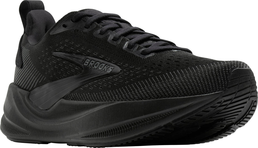 Brooks Men's Ghost Max 4 Wide Fit Running Shoes - Black