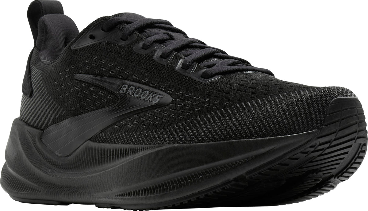 Brooks Men's Ghost Max 4 Wide Fit Running Shoes - Black