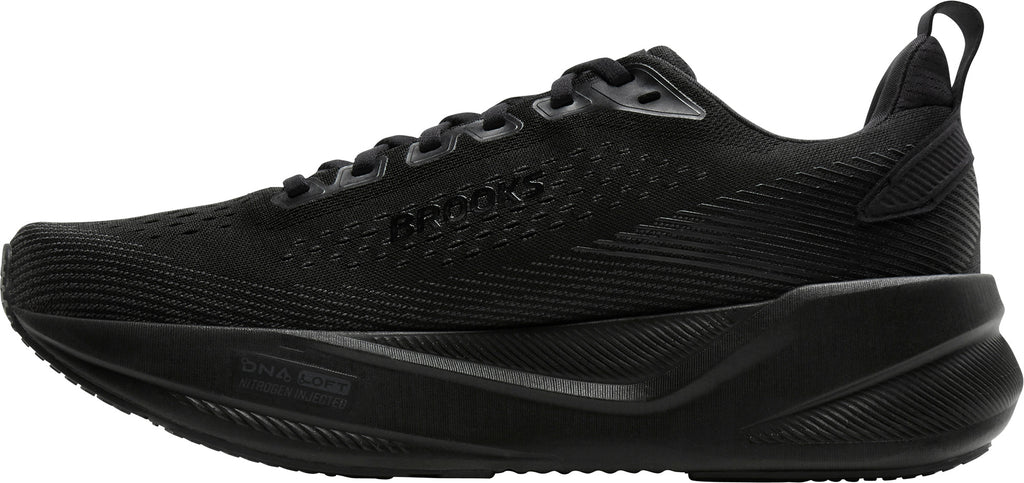 Brooks Men's Ghost Max 4 Wide Fit Running Shoes - Black