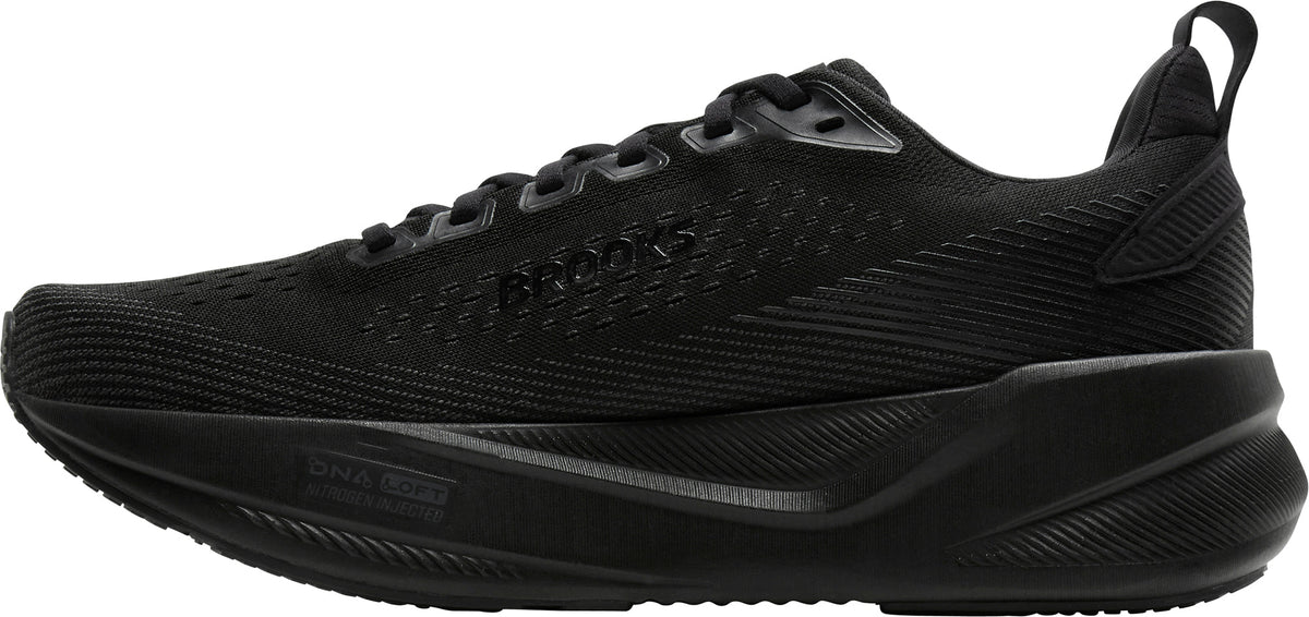Brooks Men's Ghost Max 4 Wide Fit Running Shoes - Black
