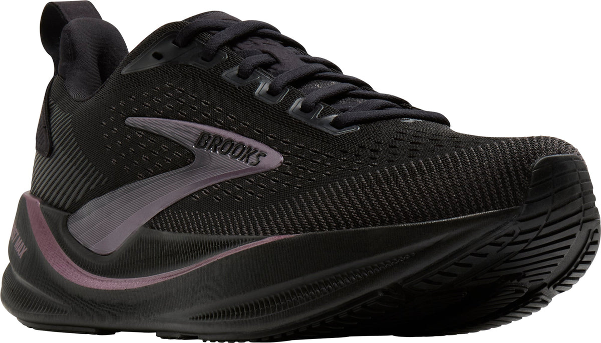 Brooks Women's Ghost Max 4 Wide Fit Running Shoes - Black