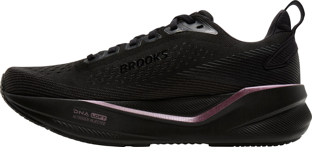 Brooks Women's Ghost Max 4 Wide Fit Running Shoes - Black
