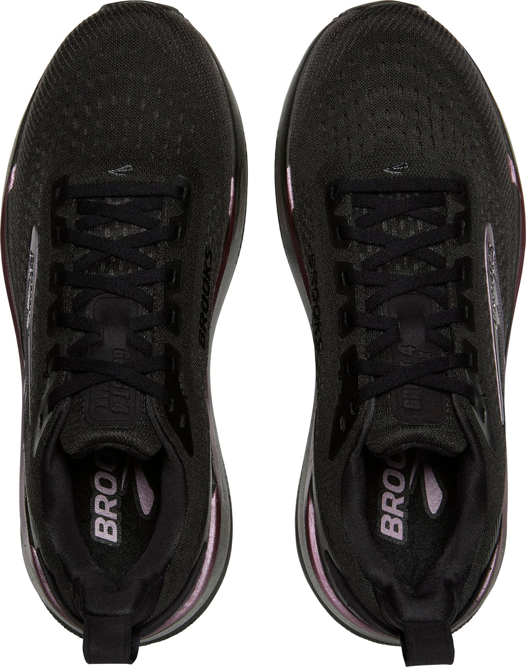 Brooks Women's Ghost Max 4 Wide Fit Running Shoes - Black