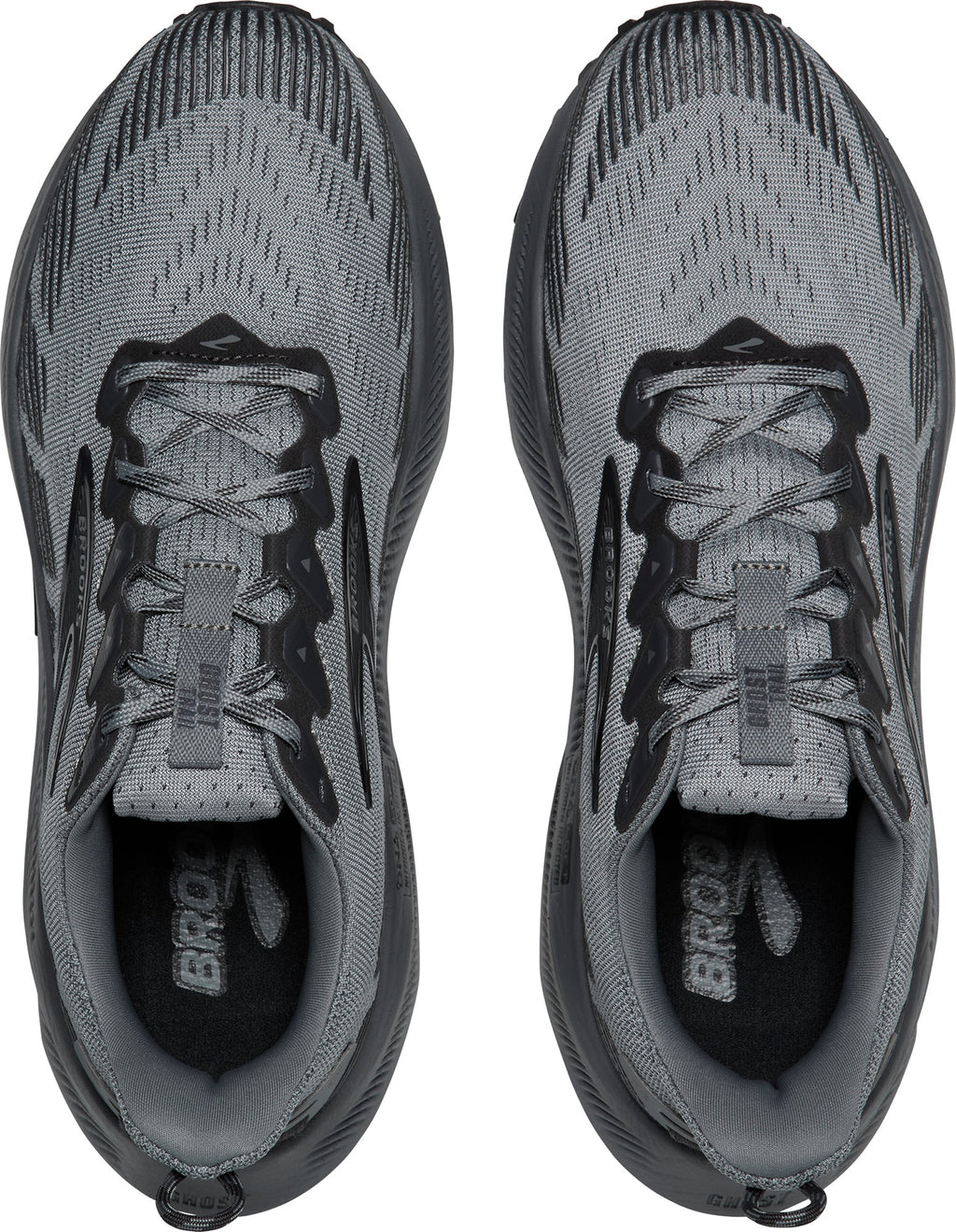 Brooks Men's Ghost Trail Running Shoes - Grey