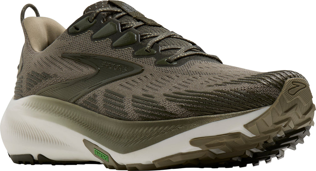 Brooks Men's Ghost Trail Running Shoes - Green