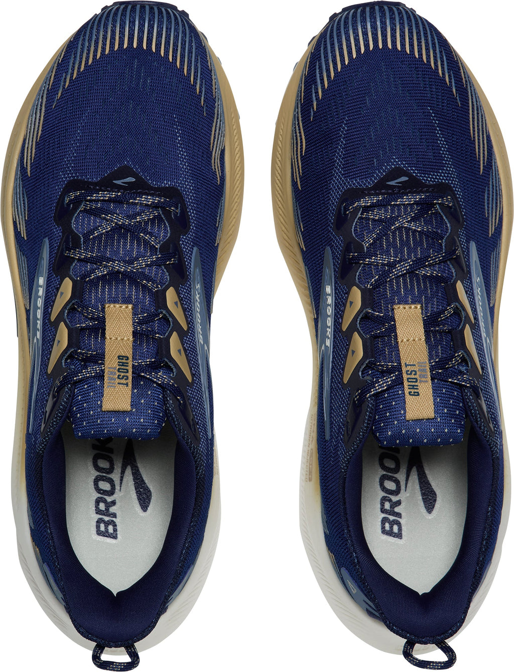 Brooks Men's Ghost Trail Running Shoes - Blue