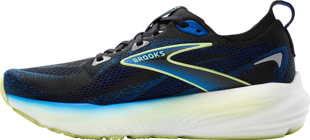 Brooks Men's Glycerin 22 Wide Fit Running Shoes - Black