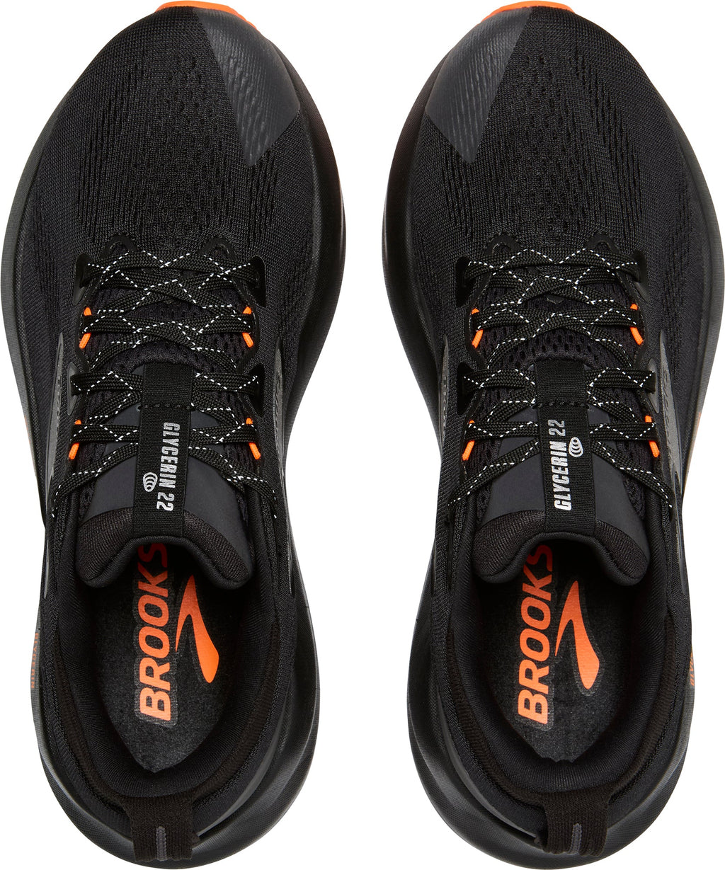 Brooks Men's Glycerin 22 Running Shoes - Black