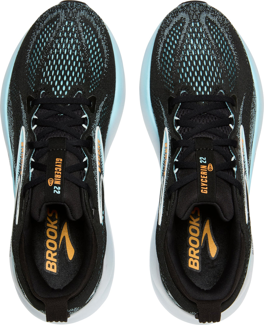 Brooks Men's Glycerin 22 Running Shoes - Black