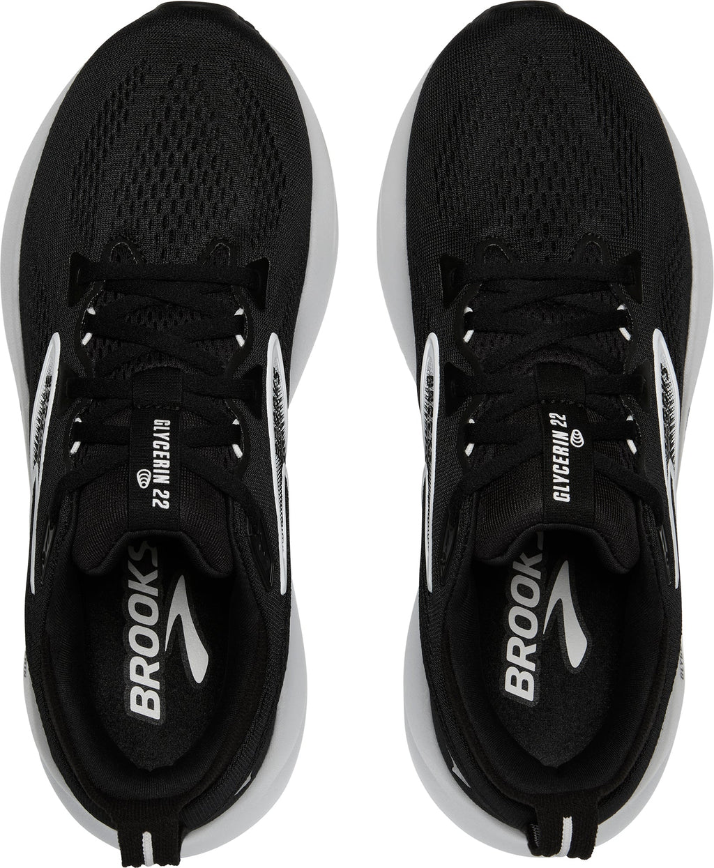 Brooks Men's Glycerin 22 Running Shoes - Black