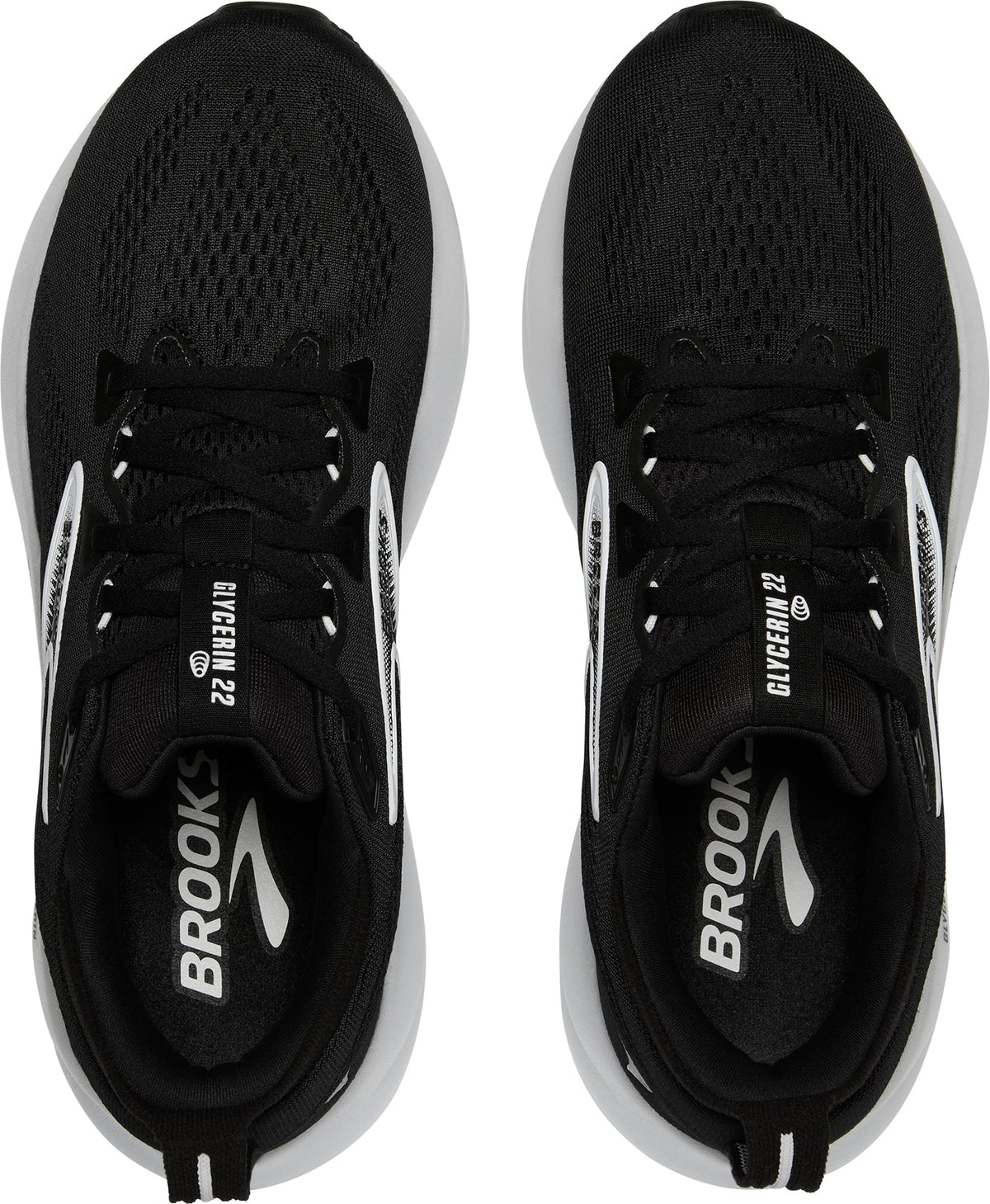Brooks Men's Glycerin 22 Running Shoes - Black