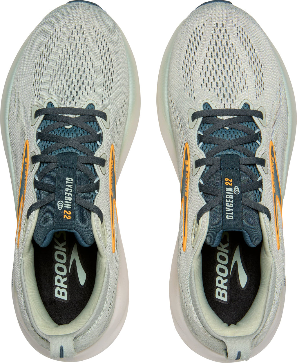Brooks Men's Glycerin 22 Running Shoes - Grey