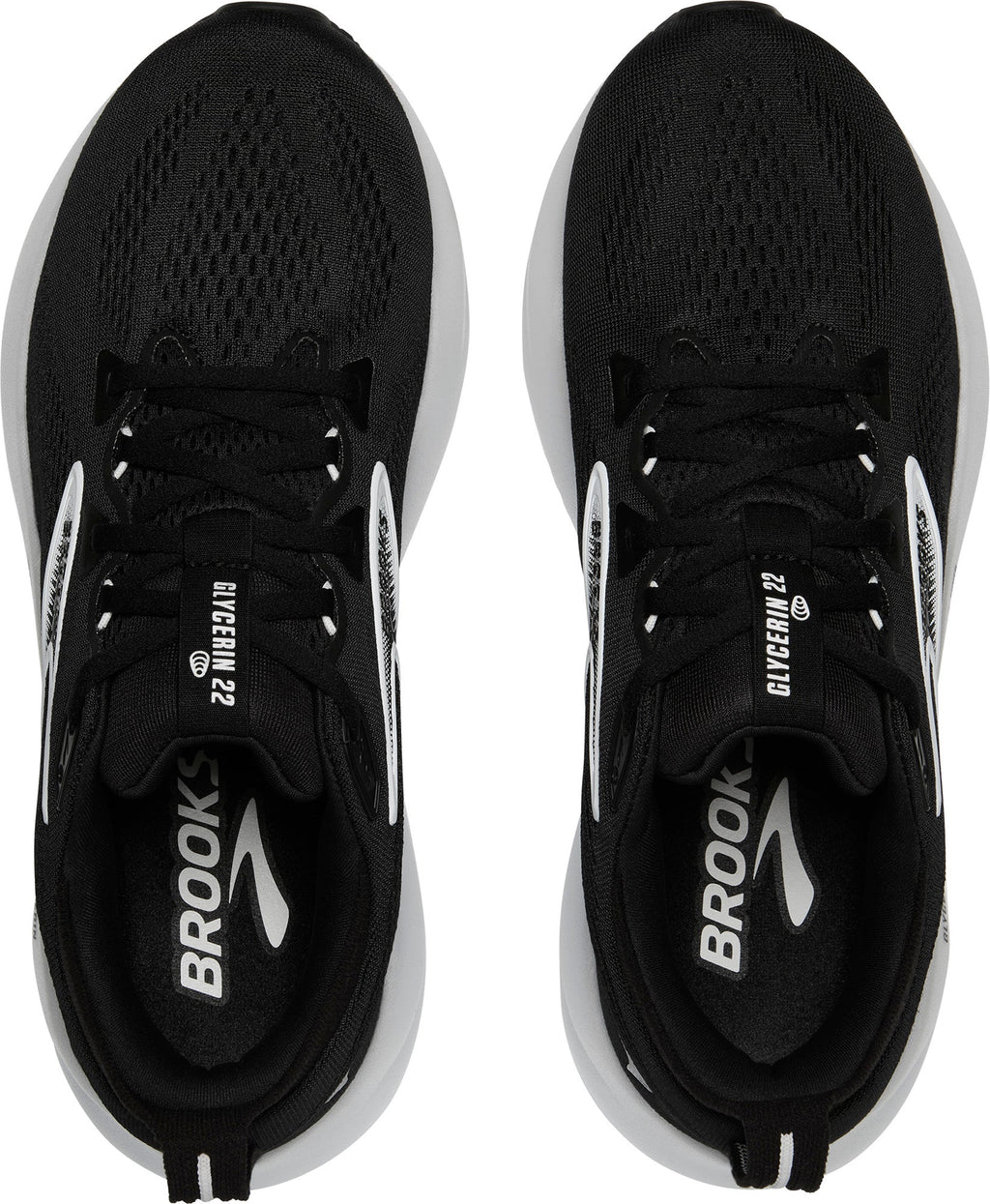 Brooks Women's Glycerin 22 Wide Fit Running Shoes - Black