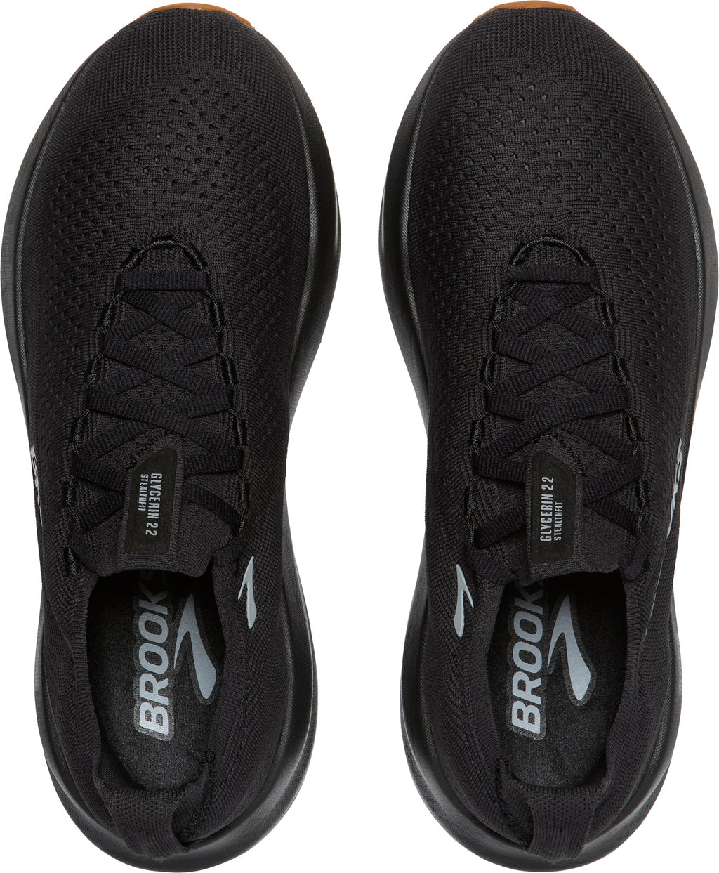 Brooks Men's Glycerin StealthFit 22 Running Shoes - Black