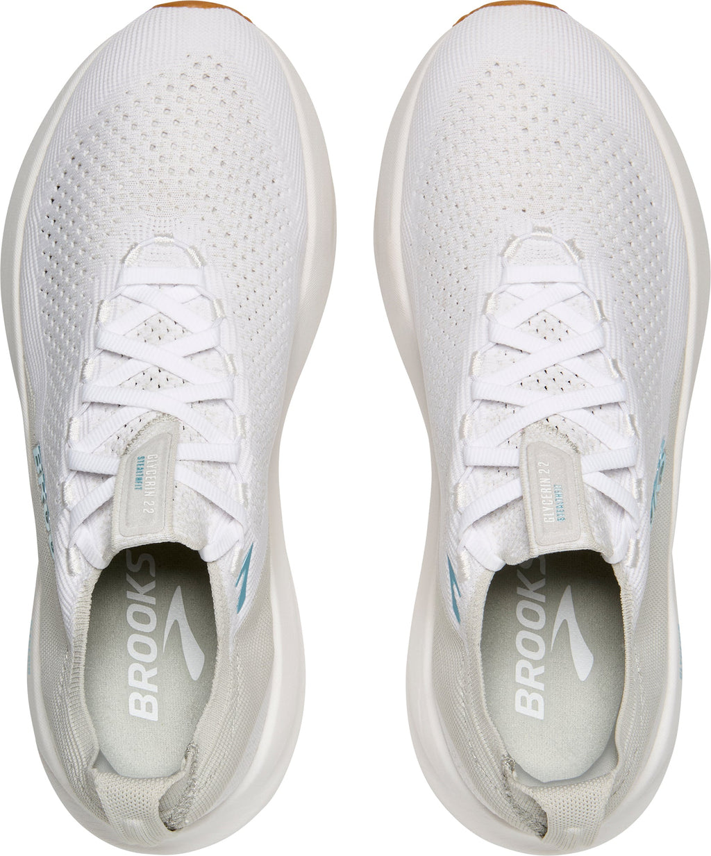Brooks Men's Glycerin StealthFit 22 Running Shoes - White