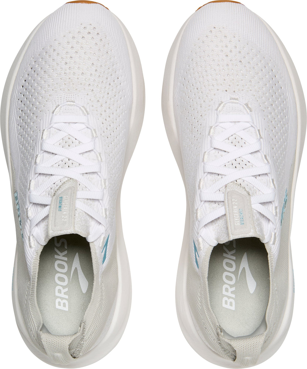 Brooks Men's Glycerin StealthFit 22 Running Shoes - White