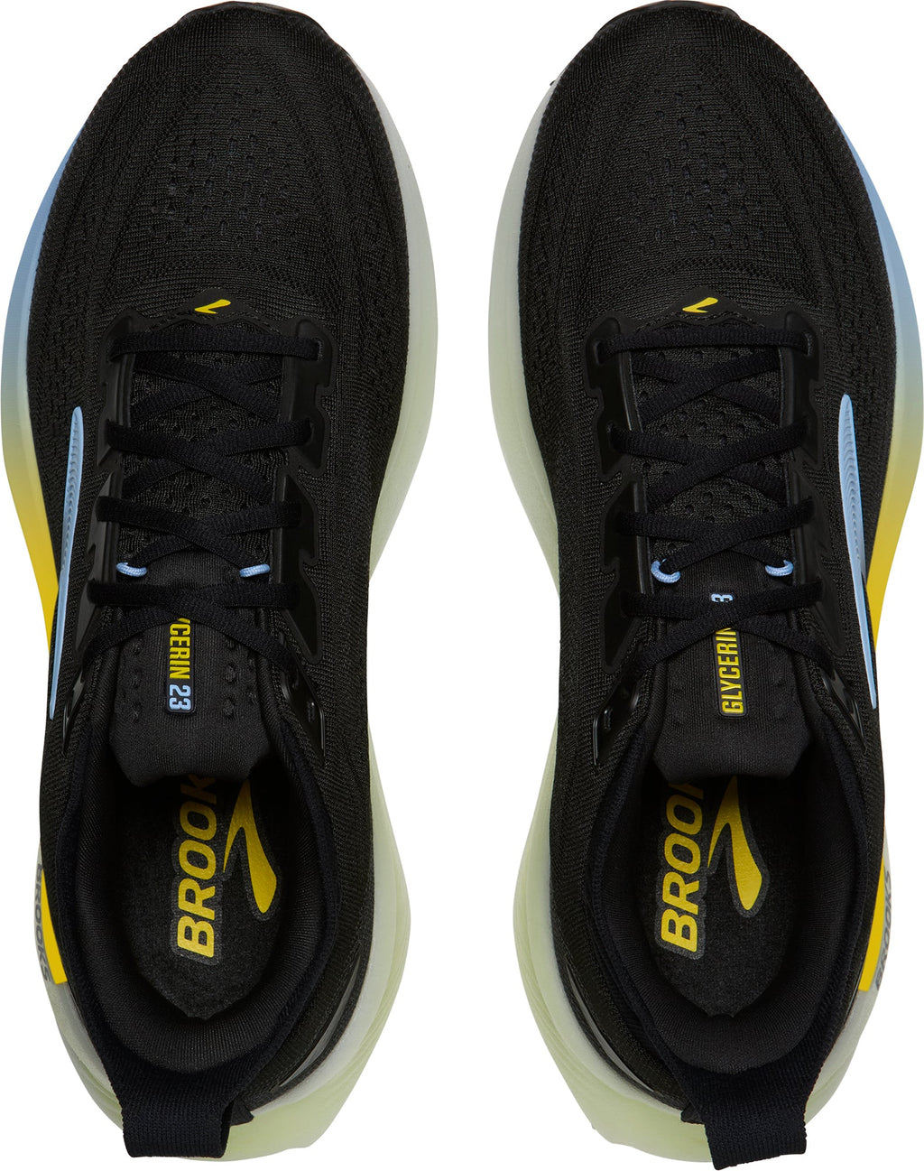 Brooks Men's Glycerin 23 Running Shoes - Black