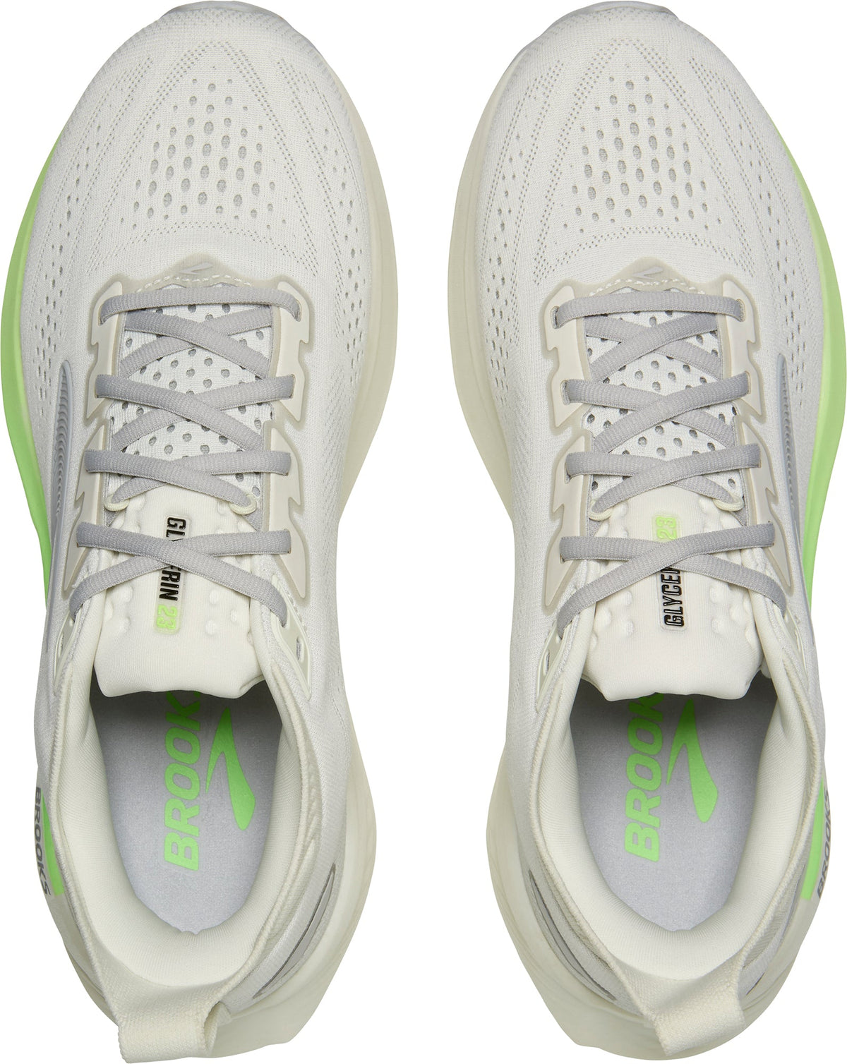 Brooks Men's Glycerin 23 Wide Fit Running Shoes - Grey