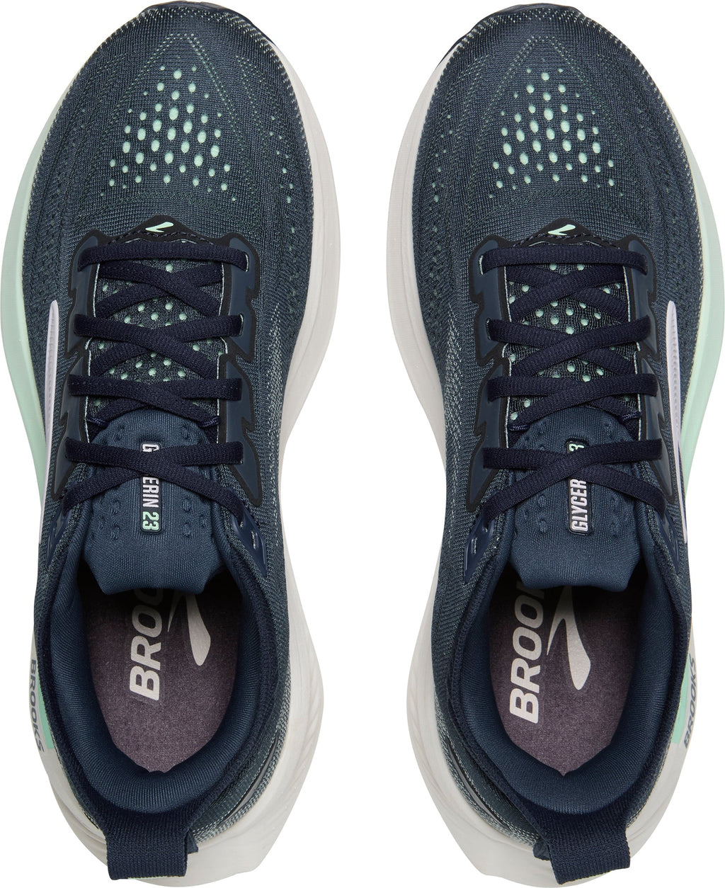 Brooks Women's Glycerin 23 Wide Fit Running Shoes - Blue