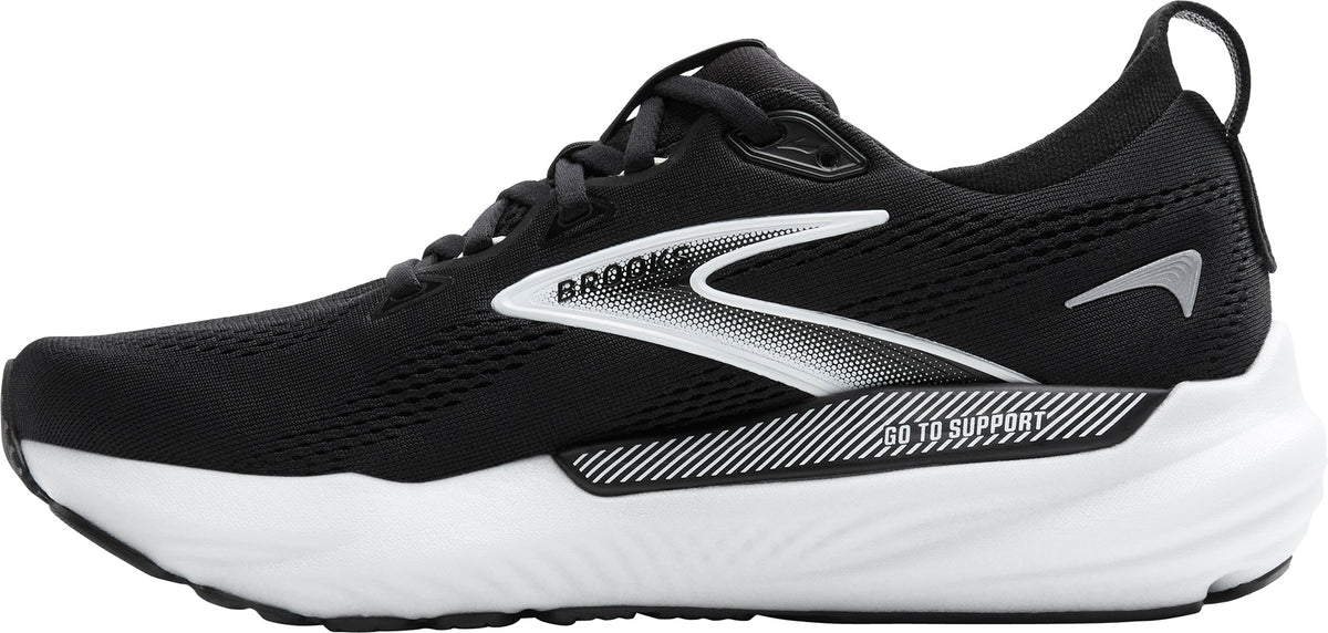 Brooks Women's Glycerin GTS 22 Wide Fit Running Shoes - Black