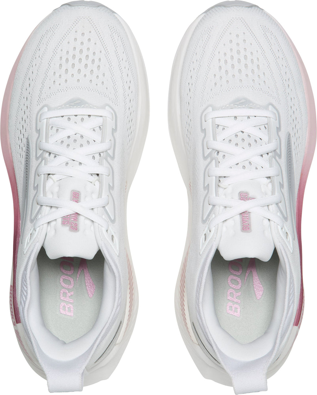Brooks Women's Glycerin GTS 23 Running Shoes - White