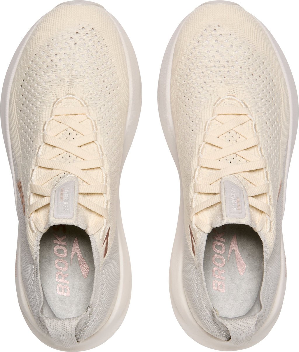 Brooks Women's Glycerin StealthFit 22 Running Shoes - Cream