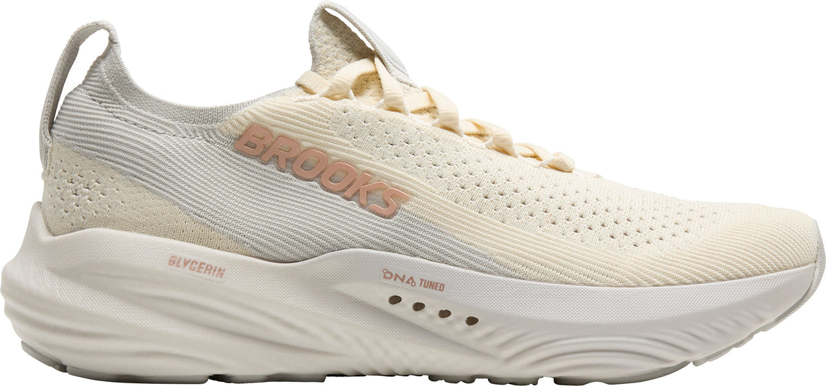 Brooks Women's Glycerin StealthFit 22 Running Shoes - Cream